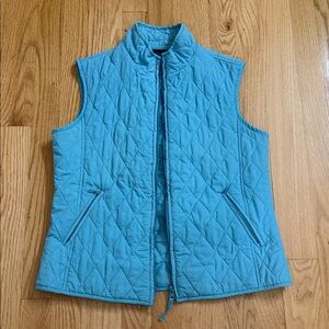 Relativity Light Blue Quilted Outerwear